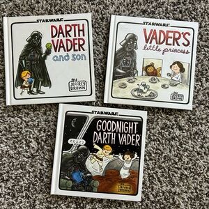 Used “Darth Vader &”  kids books (3)